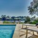 view of water from the pool