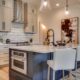 oven built into kitchen island