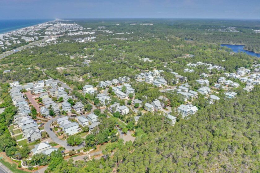 aerial view of land at Grande Pointe