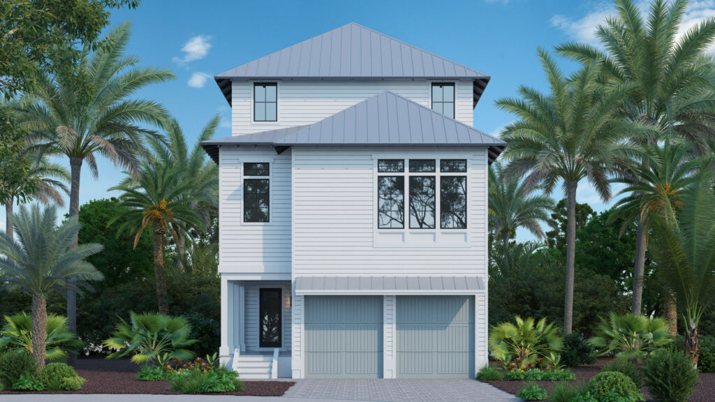 Lot 7 Grande Pointe - front of home