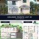 Grande Pointe Lot 60 flyer with photo and floorplan