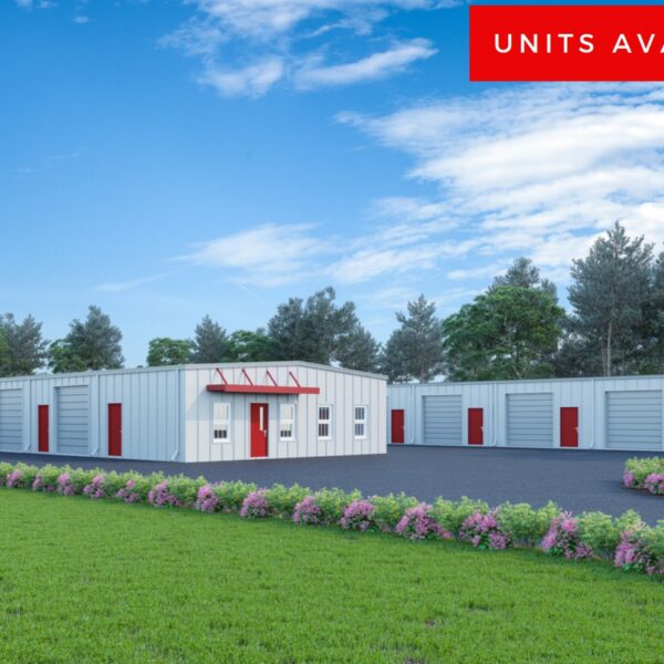 Artist rendering of new Max Storage facility in Panama City, FL